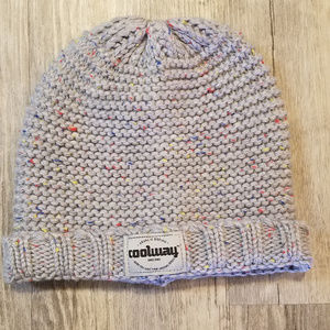 Coolway Grey Knit Women's Beanie